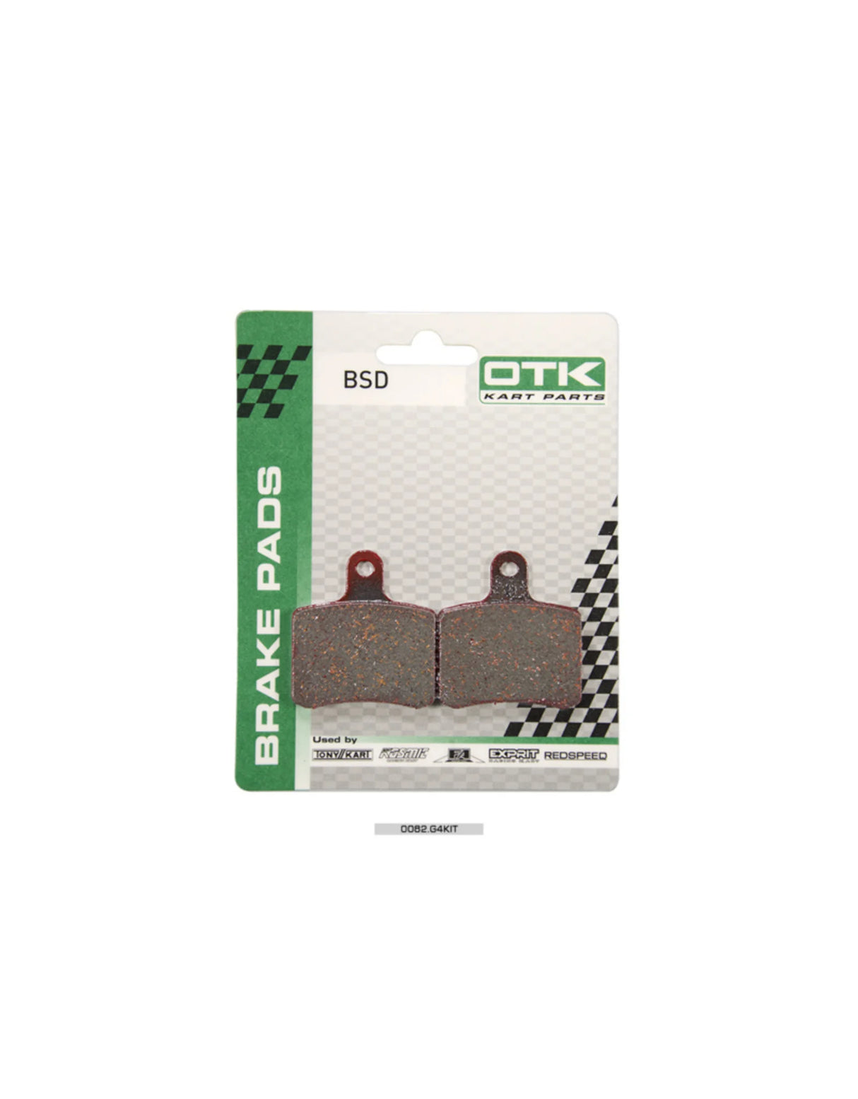 BSD rear brake caliper's pad